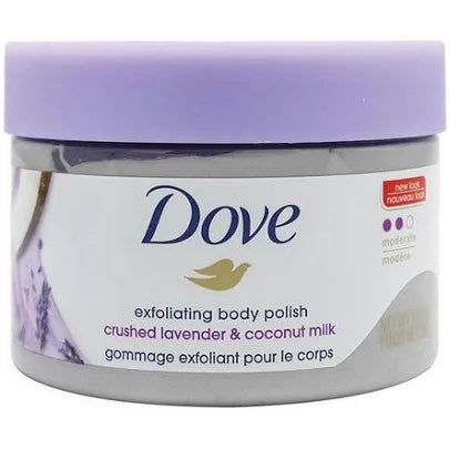 DOVE EXFOLIATING BODY POLISH (SCRUB)