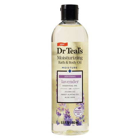 DR TEAL'S MOISTURIZING BATH & BODY OIL 260ML