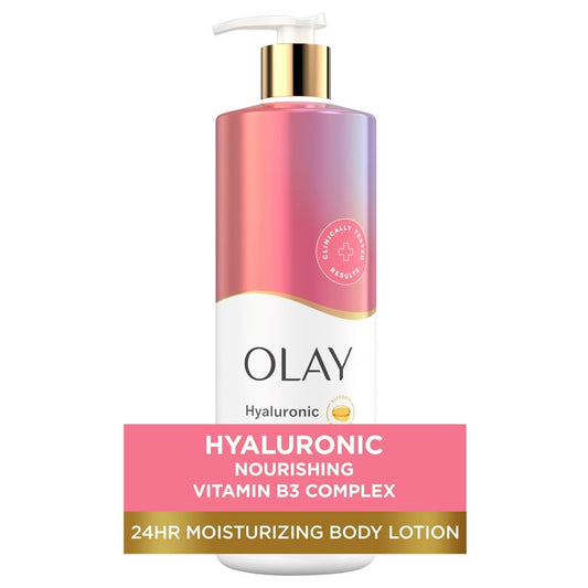 OLAY HYALURONIC NOURISHING AND HYDRATING BODY LOTION