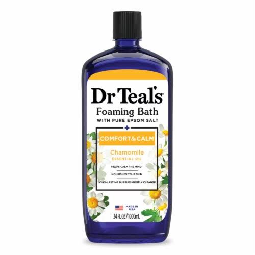 DR TEAL'S FOAMING BATH WITH CHAMOMILE- 1000ML