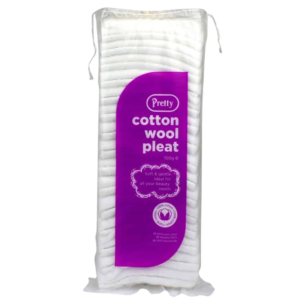 PRETTY COTTON WOOL PLEATS