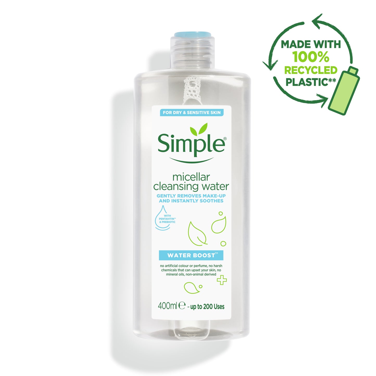 SIMPLE WATER BOOST MICELLAR CLEANSING WATER