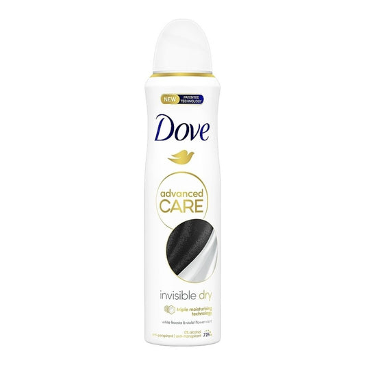 DOVE ADVANCED CARE DEODORANT SPRAY- INVISIBLE DRY ANTI-PERSPIRANT