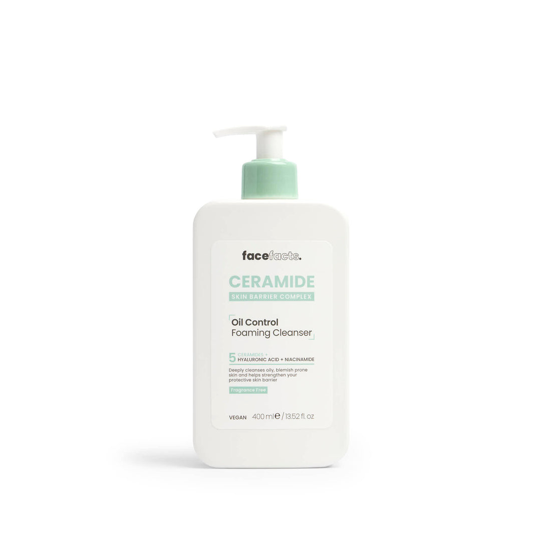 FACE FACTS CERAMIDE OIL CONTROL FOAMING CLEANSER