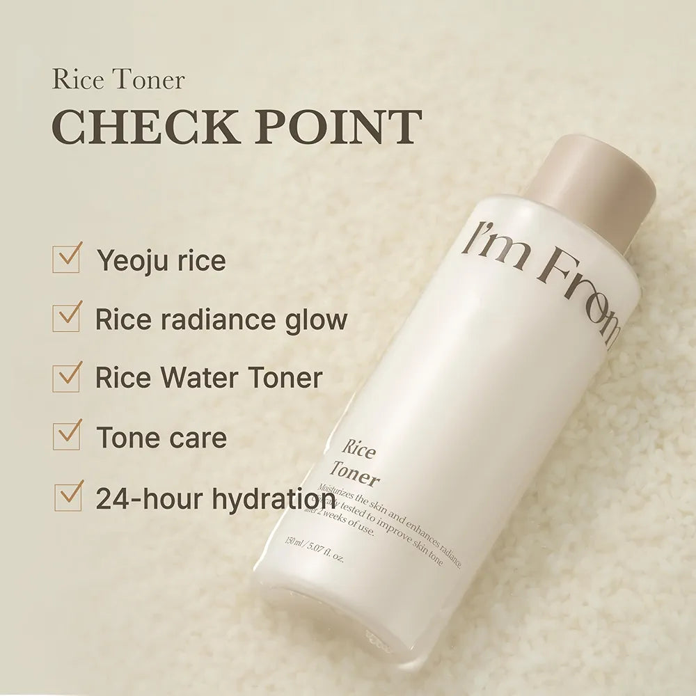 I'M FROM RICE TONER- 150ML (new packaging)
