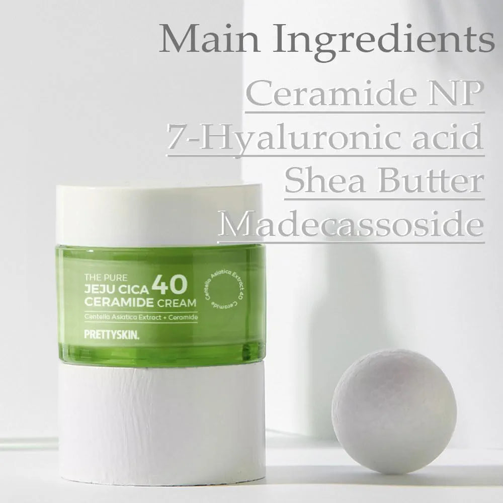 PRETTYSKIN THE PURE JEJU CICA 40 CERAMIDE CREAM