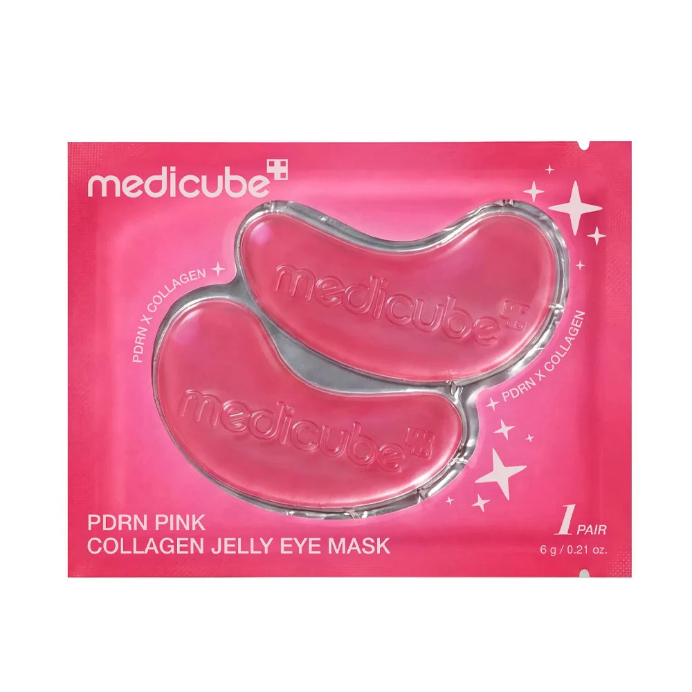 MEDICUBE PDRN PINK COLLAGEN JELLY EYE MASK (1 PAIR)