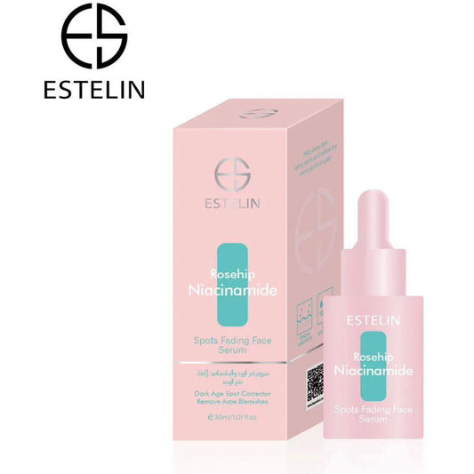 ESTELIN DARK SPOT CORRECTING ROSEHIP NIACINAMIDE FACIAL SERUM - 30ML