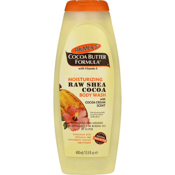 PALMER'S COCOA BUTTER FORMULA MOISTURIZING RAW SHEA COCOA BODY WASH - 500ML