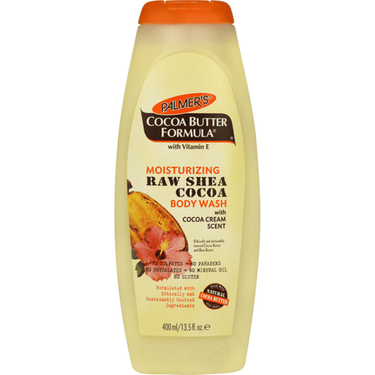PALMER'S COCOA BUTTER FORMULA MOISTURIZING RAW SHEA COCOA BODY WASH - 500ML