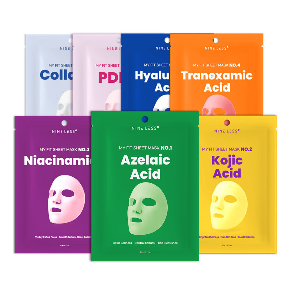 NINE LESS MY FIT SHEET MASK - 1PC / 25ML