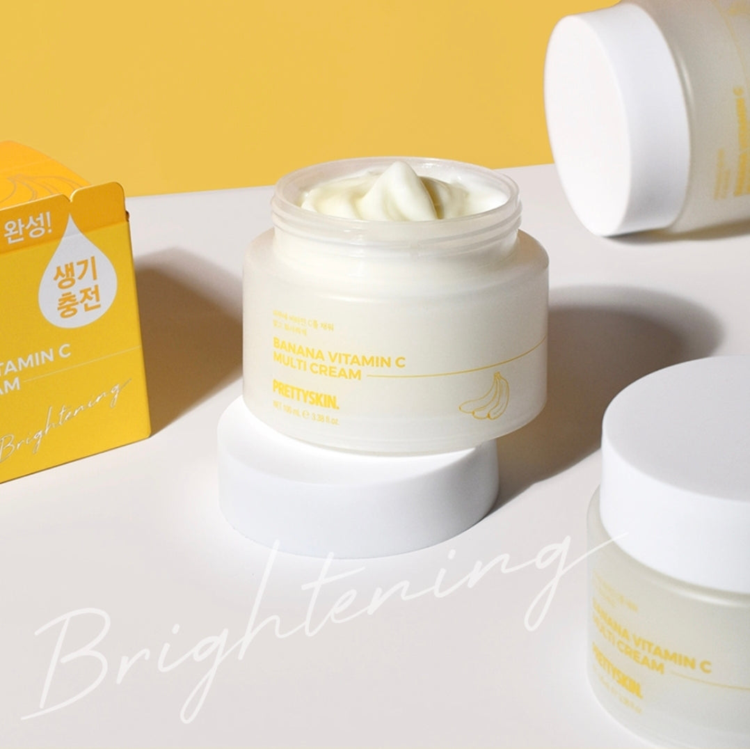 PRETTYSKIN BANANA VITAMIN C MULTI CREAM