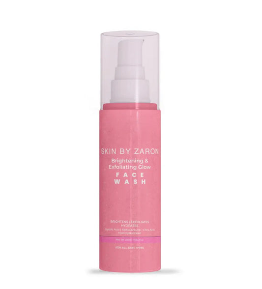 ZARON BRIGHTENING & EXFOLIATING GLOW FACE WASH