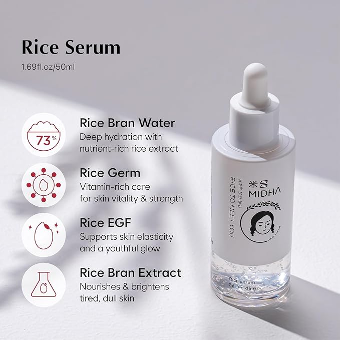MIDHA RICE TO MEET YOU RICE SERUM - 50ML