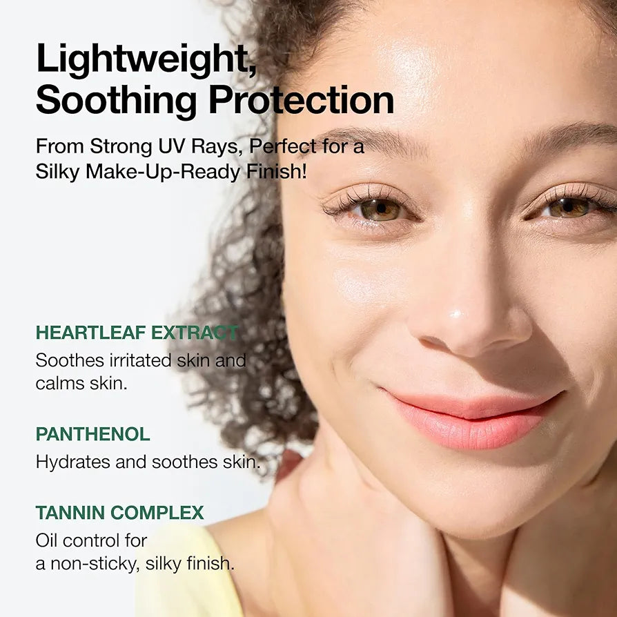 ANUA HEARTLEAF SILKY MOISTURE SUN CREAM SPF50+