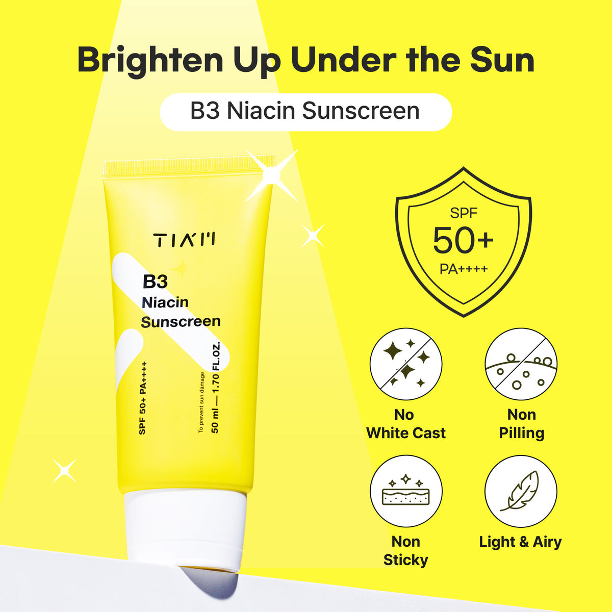 TIAM B3 NIACIN SUNSCREEN SPF 50+