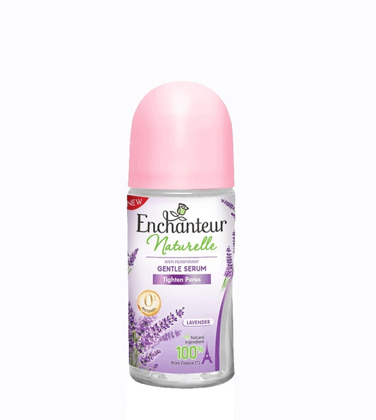 ENCHANTEUR NATURELLE ANTI-PERSPIRANT GENTLE SERUM ROLL-ON (TIGHTEN PORES - LAVENDER) - 50ML