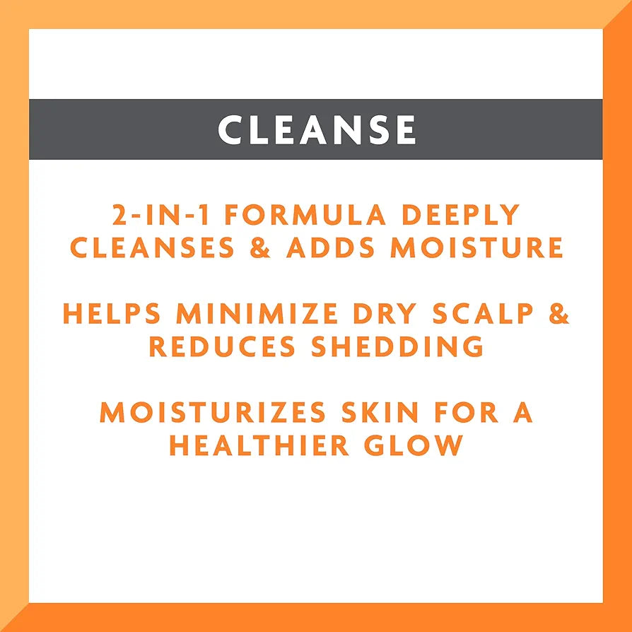 CANTU MEN 2-IN-1 HAIR & BODY WASH - 400ML