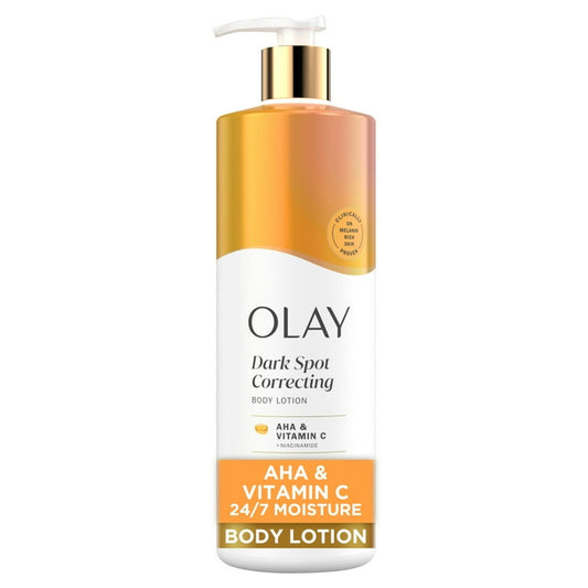 OLAY DARK SPOT CORRECTING BODY LOTION WITH AHA, VITAMIN C AND NIACINAMIDE
