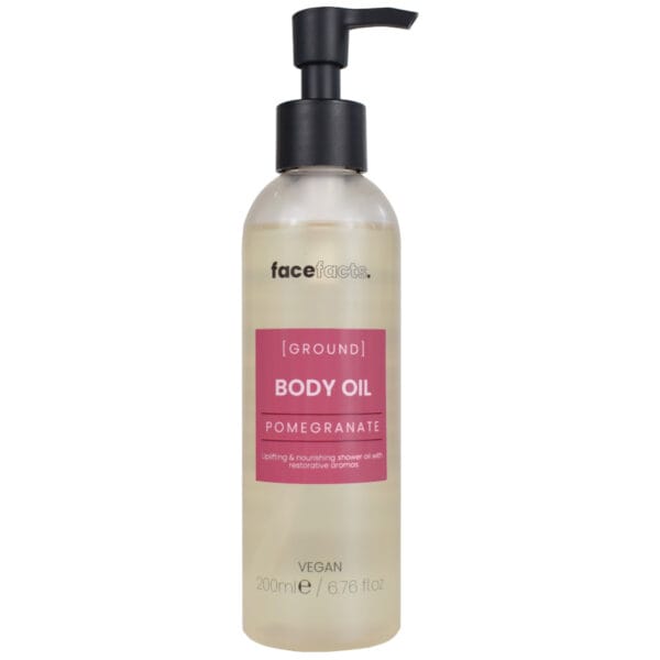 FACE FACTS BODY SHOWER OIL- POMEGRANATE - 200ML
