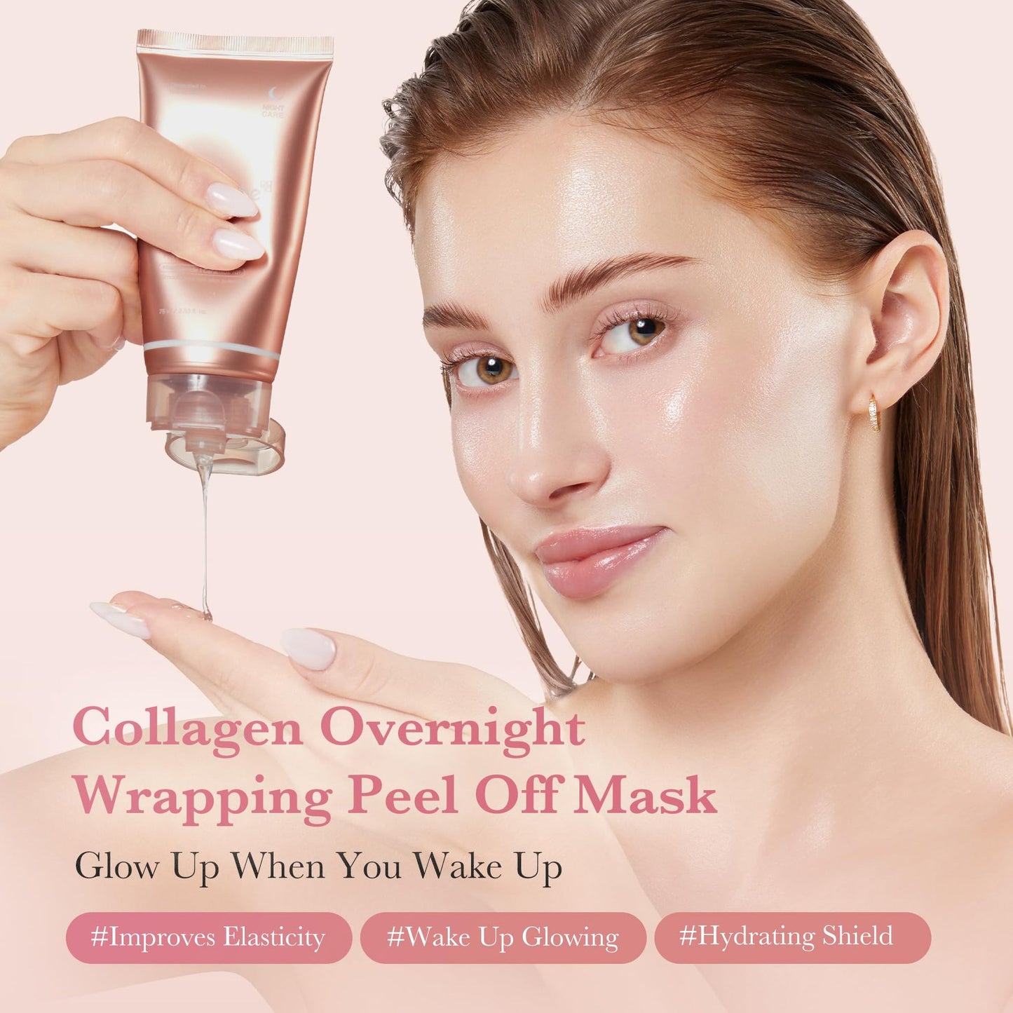 MEDICUBE COLLAGEN NIGHT WRAPPING MASK - 75ML