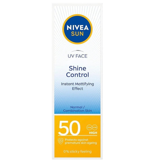 NIVEA SUN UV FACE SHINE CONTROL SUNCREAM