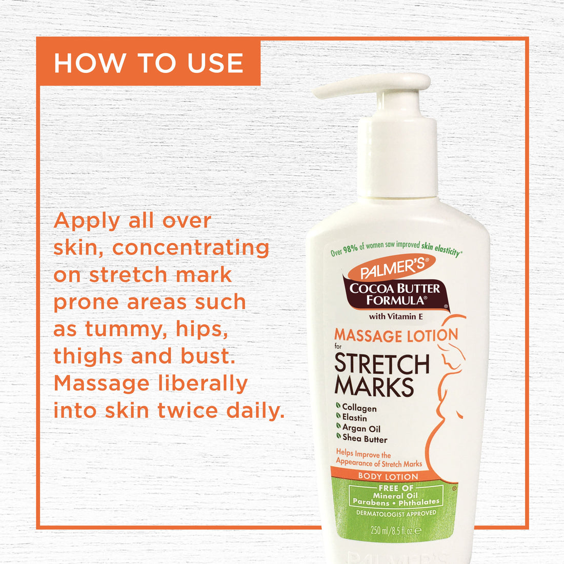 PALMER'S COCOA BUTTER FORMULA MASSAGE LOTION FOR STRETCH MARKS - 250ML