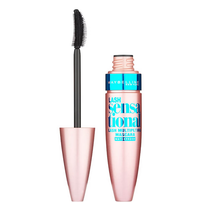 MAYBELLINE LASH SENSATIONAL WATERPROOF MASCARA - VERY BLACK