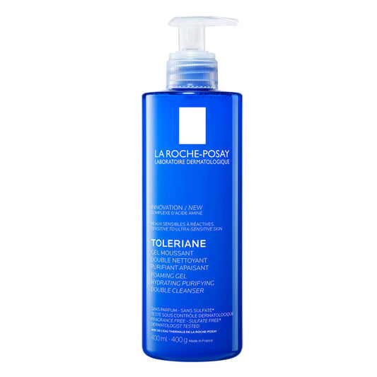 LA ROCHE-POSAY TOLERIANE PURIFYING FOAMING GEL DOUBLE CLEANSER - 400ML