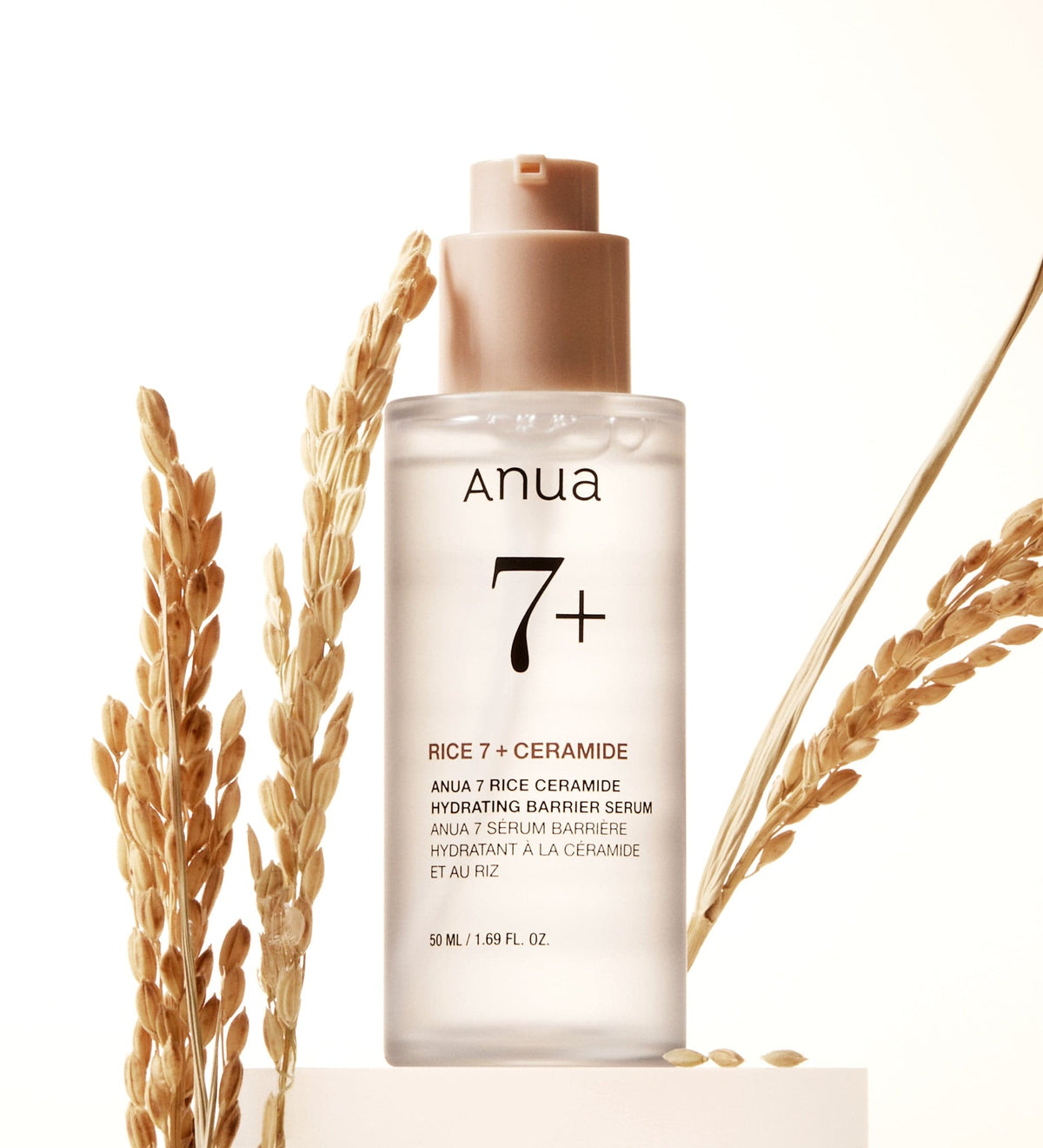 ANUA RICE 7 + CERAMIDE HYDRATING BARRIER SERUM- 50ML