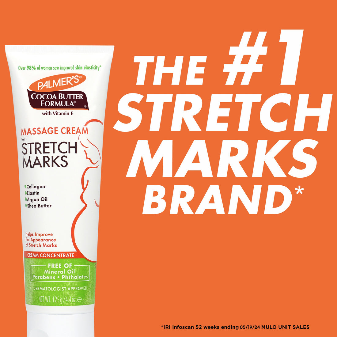 PALMER'S COCOA BUTTER FORMULA MASSAGE CREAM FOR STRETCH MARKS - 125G