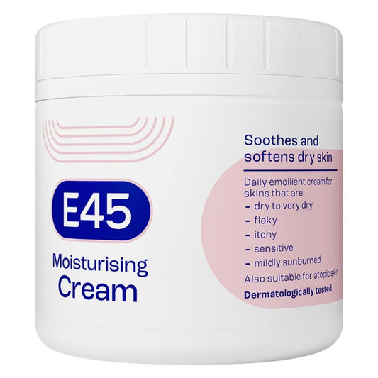 E45 MOISTURISING BODY CREAM FOR DRY SKIN- 350G