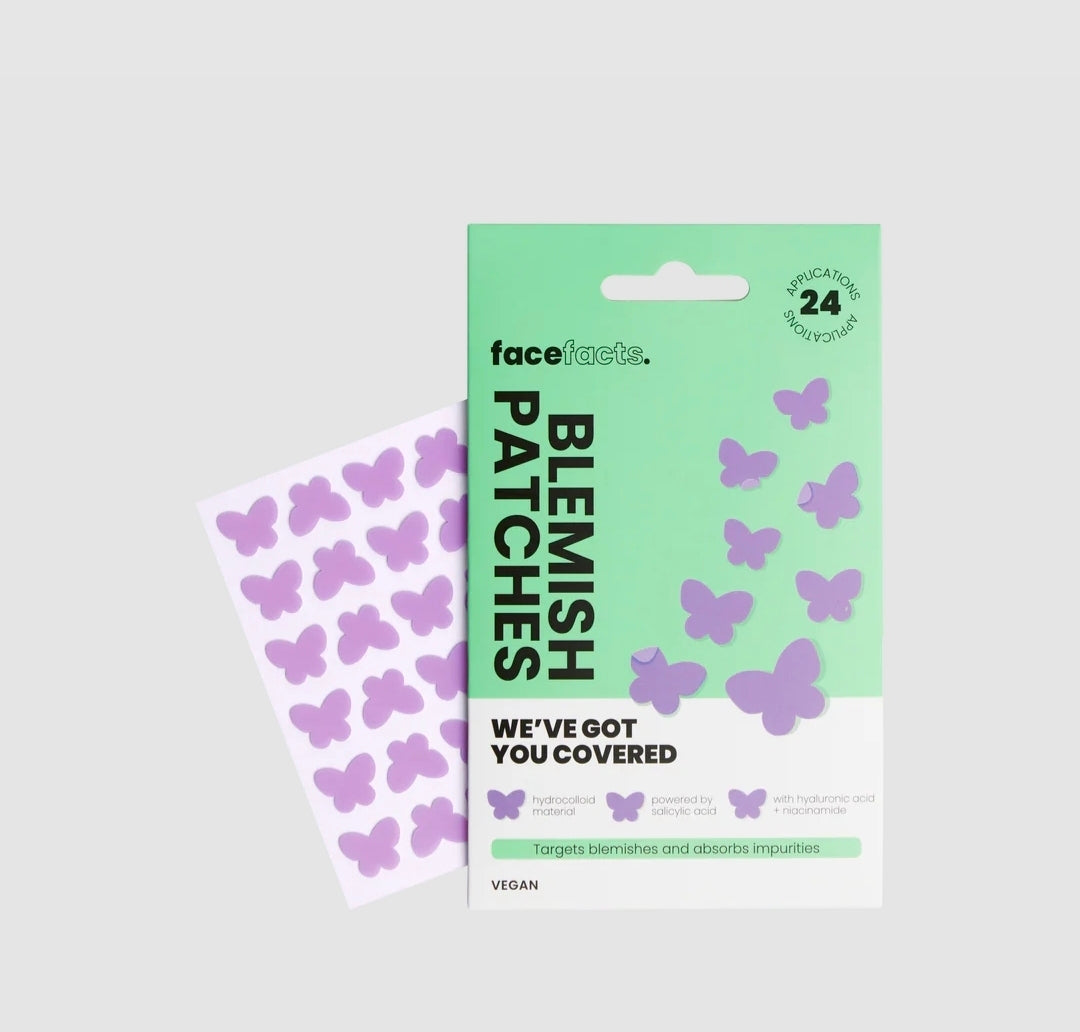 FACE FACTS HYDROCOLLOID BLEMISH PATCHES - BUTTERFLIES