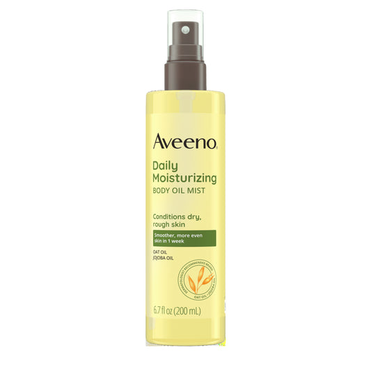 AVEENO DAILY MOISTURIZING BODY OIL MIST WITH OAT OIL