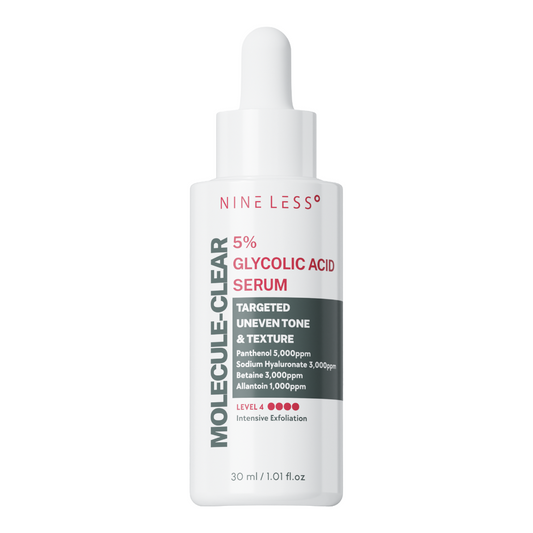 NINELESS MOLECULE-CLEAR 5% GLYCOLIC ACID SERUM