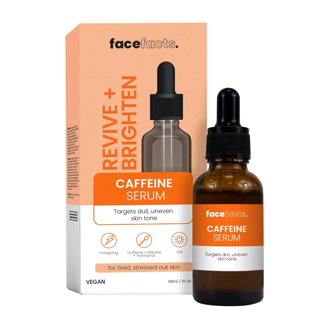 FACE FACTS REVIVE & BRIGHTEN ENERGISING CAFFEINE FACIAL SERUM