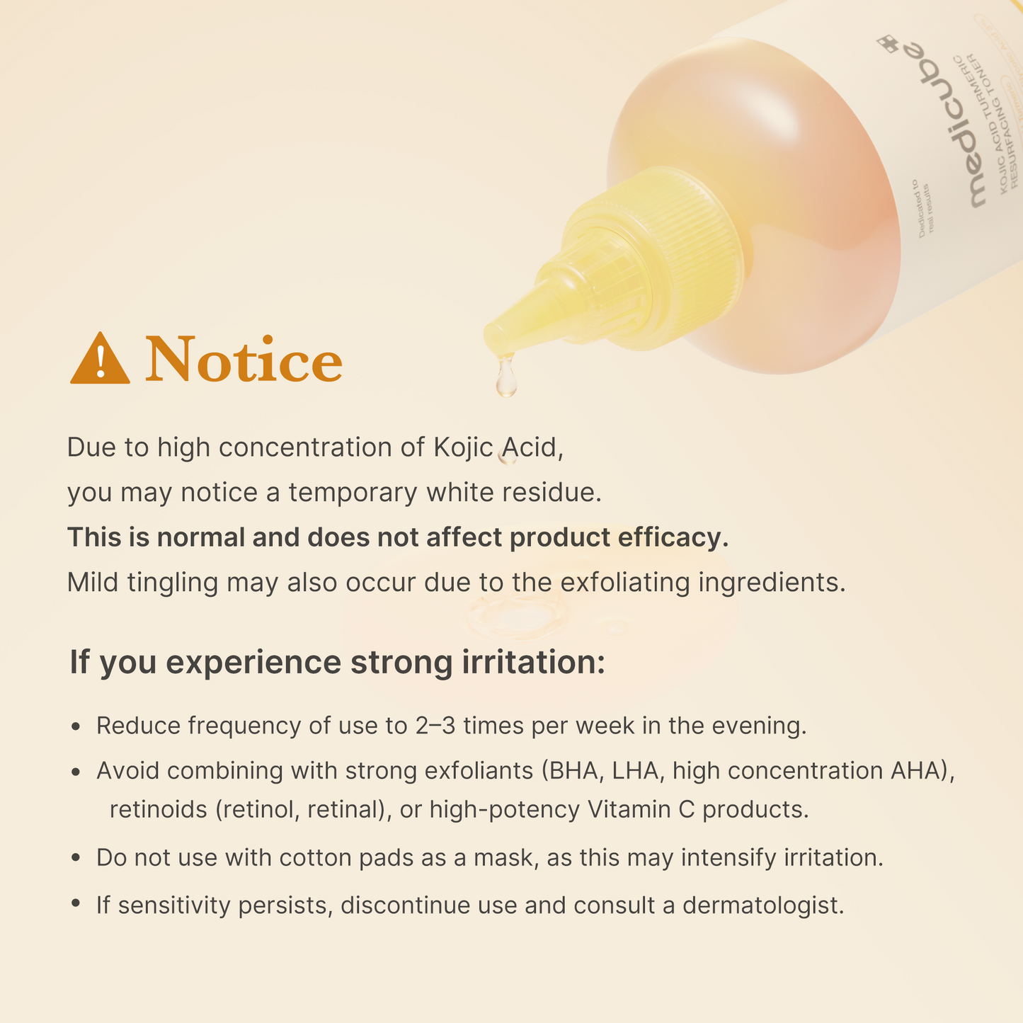MEDICUBE KOJIC ACID TURMERIC TONER