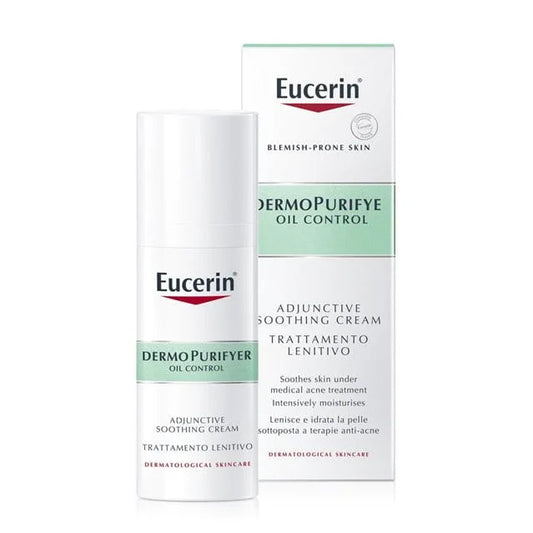 EUCERIN DERMOPURIFYER ADJUNCTIVE SOOTHING CREAM 50ML