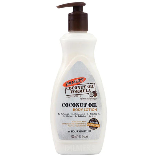 PALMER'S COCONUT OIL FORMULA WITH VITAMIN E COCONUT OIL BODY LOTION (24 HOUR MOISTURE) - 400ML