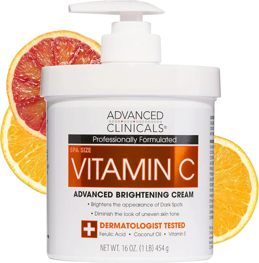 ADVANCED CLINICALS VITAMIN C ADVANCED BRIGHTENING CREAM