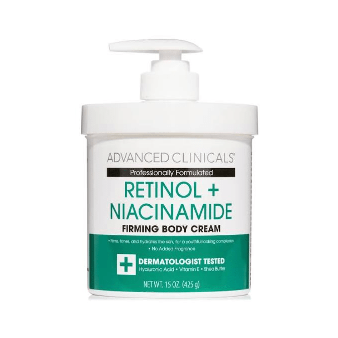ADVANCED CLINICALS RETINOL + NIACINAMIDE FIRMING BODY CREAM - 425G