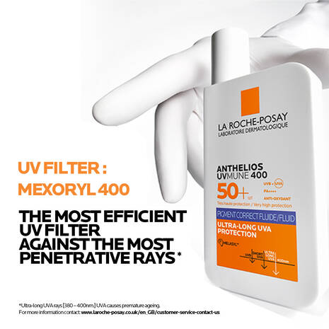 LA ROCHE POSAY ANTHELIOS UVMUNE 400 ANTI DARK SPOT FLUID SPF50+