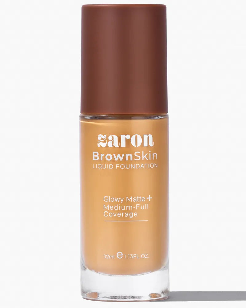 ZARON BROWN SKIN LIQUID FOUNDATION - DAY