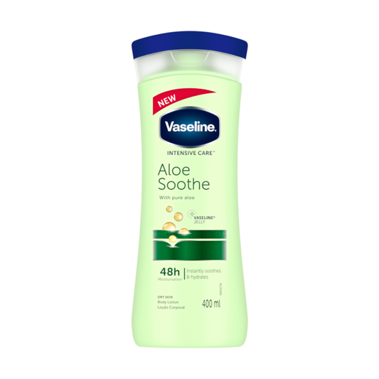 VASELINE INTENSIVE ALOE LOTION 400ML