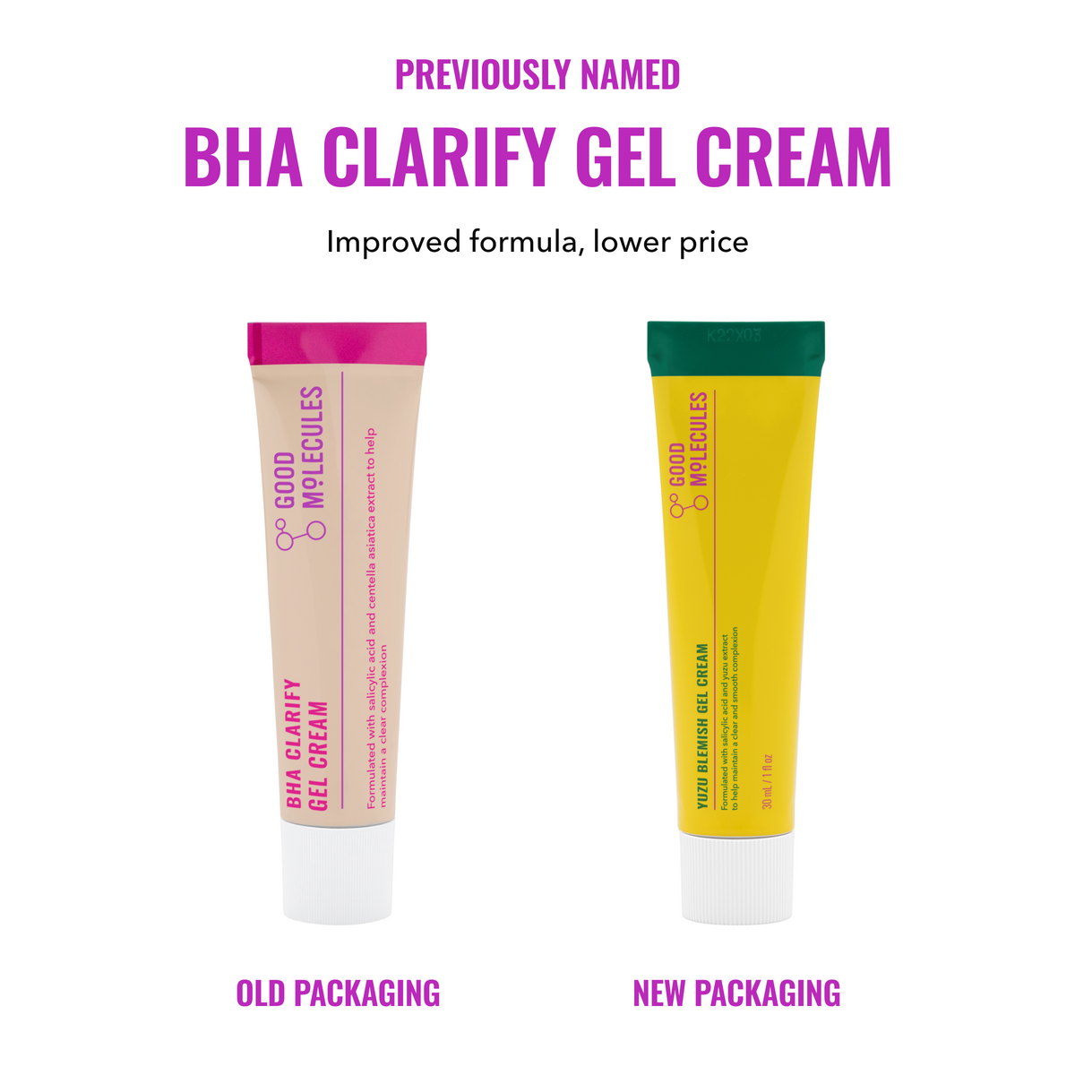 GOOD MOLECULES BHA CLARIFY GEL CREAM