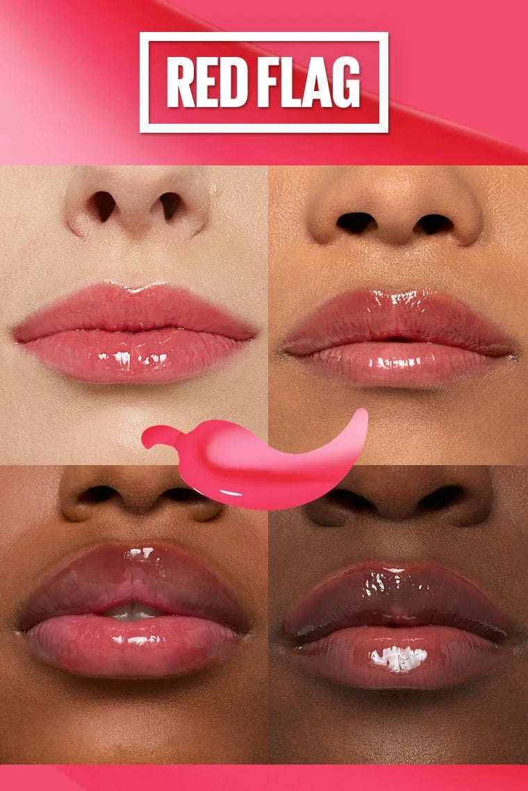 MAYBELLINE LIFTER PLUMP™ LIP PLUMPING GLOSS - RED FLAG