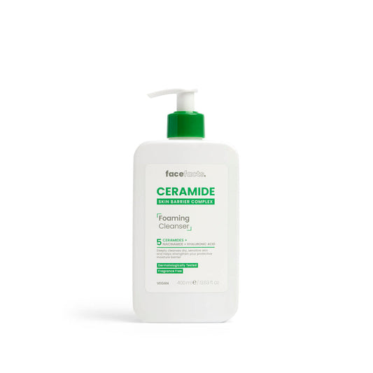 FACE FACTS CERAMIDE FOAMING CLEANSER - 400ML (new packaging)
