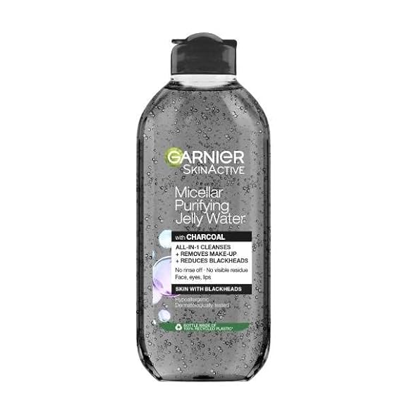 GARNIER MICELLAR PURIFYING CHARCOAL AND SALICYLIC ACID CLEANSING JELLY WATER 400ML