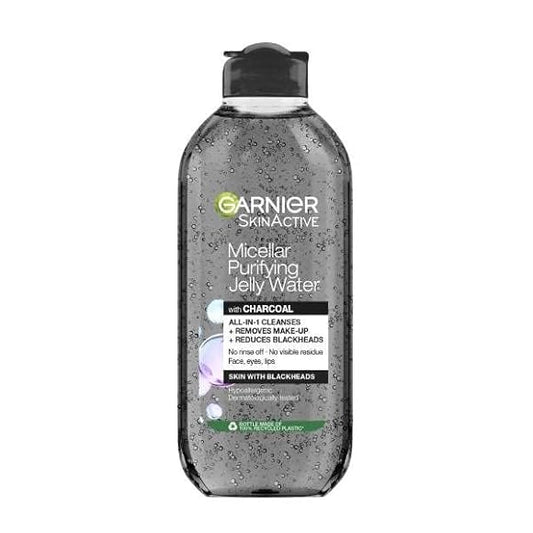 GARNIER MICELLAR PURIFYING CHARCOAL AND SALICYLIC ACID CLEANSING JELLY WATER 400ML