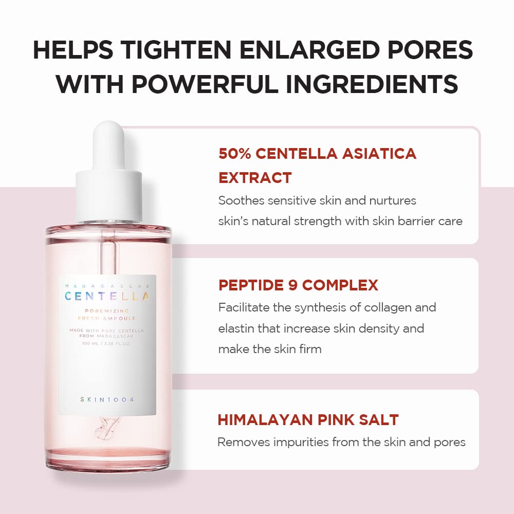 SKIN1004 MADAGASCAR CENTELLA POREMIZING FRESH AMPOULE - 50ML